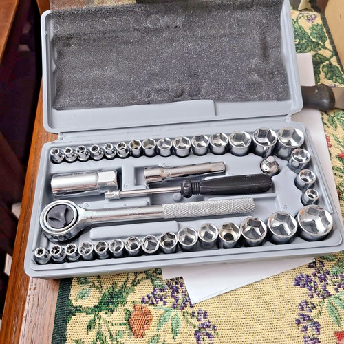 Piece socket tool set - 40-piece,