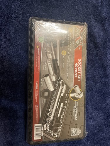 Piece socket set 3 8 - 1/4", 3/8"