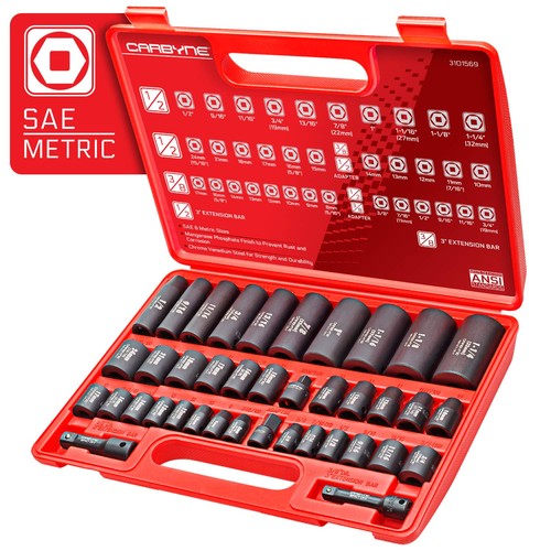 Piece impact socket set - impact,